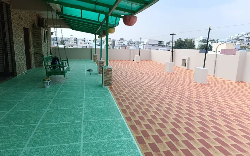 Terrace waterproofing coating application in Rajahmundry